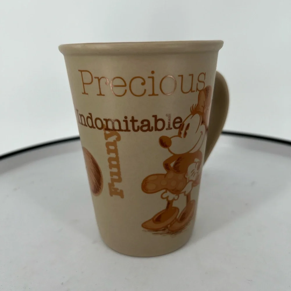 MINNIE MOUSE VINTAGE CERAMIC MUG SWEET PRECIOUS IN‎ CHARGE